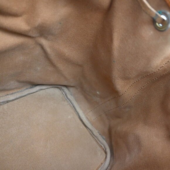 LOUIS VUITTON Petit Noe Drawstring Shoulder Bag Monogram Leather - Picture 9 of 13